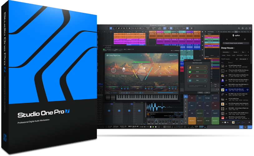 PreSonus Studio One 7音频分离功能[WiN]-vst音频站