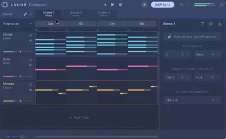 LANDR LANDR Composer v1.0.11 [AI和弦生成器] [WiN]-vst音频站