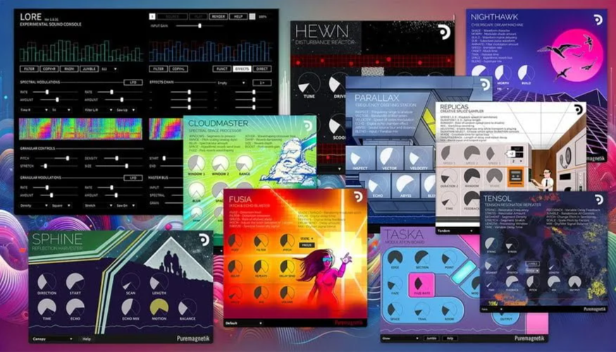 Puremagnetik Bundle 2024-10-22 [32个超值创意插件] [WiN, MacOSX]-vst音频站