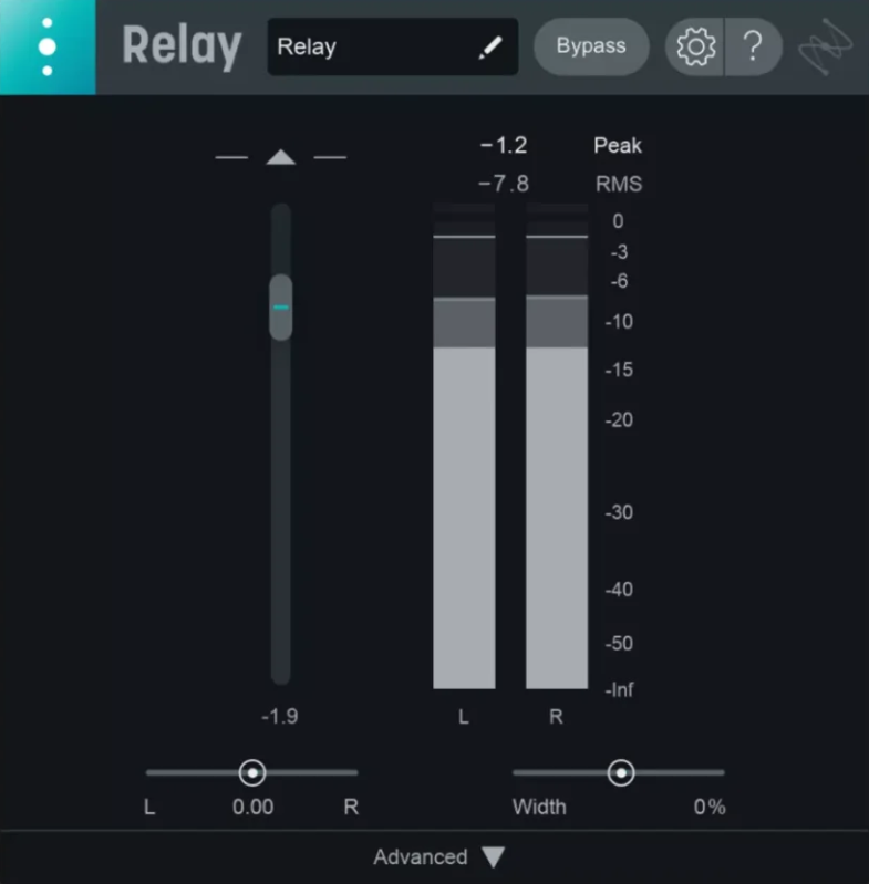 [更新：动态增益声像立体声调整插件] iZotope Relay v1.7.0.533-TCD [WiN]-vst音频站