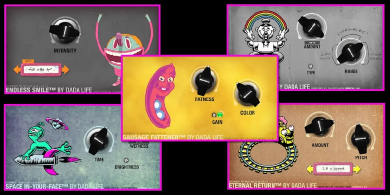 [电音必备香肠失真微笑饱和器套装]Dada Life Secret Sauce Bundle 2024 [WiN, MacOSX]-vst音频站