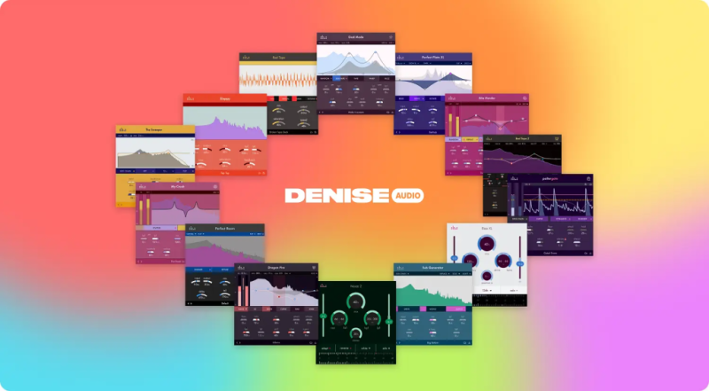 [音频处理插件包] Denise Audio Everything Bundle 2023 [Win、Mac]（654.60Mb）-vst音频站