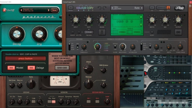 [U-he强大的电子合成器/效果器全套] U-he FX Bundle 2025-10 [WiN, MacOSX, LiNUX]（1.98GB）-vst音频站