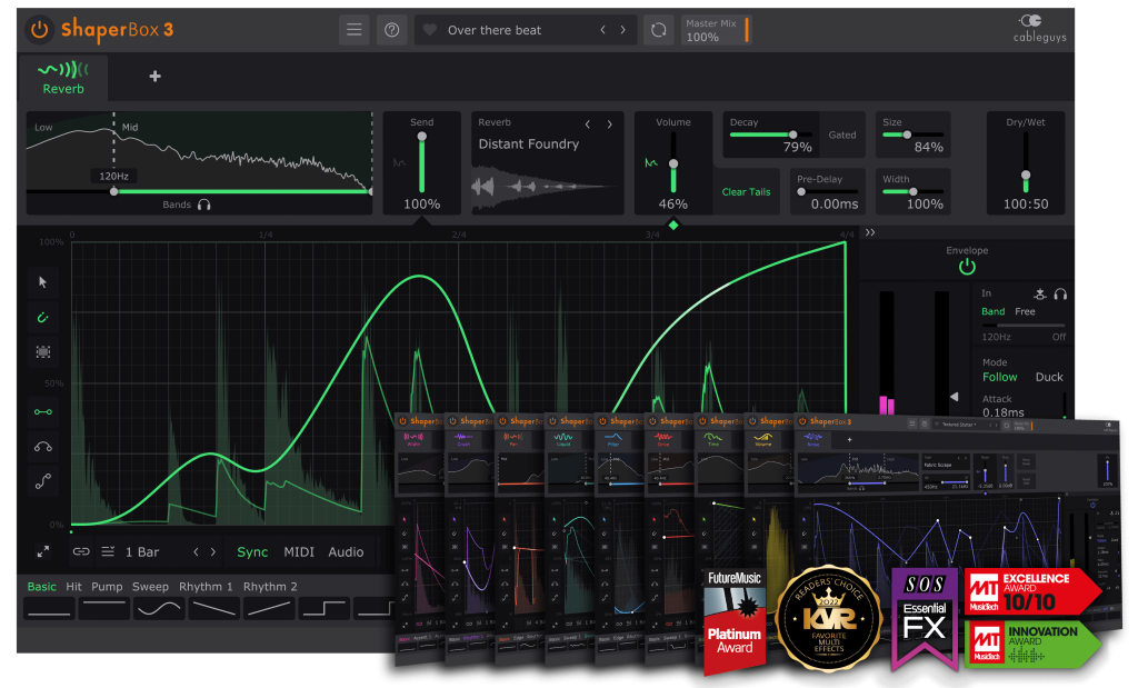 [现代混音终极插件包]Cableguys ShaperBox 3 v3.5.2/ v3.5.6 [WiN, MacOSX]-vst音频站