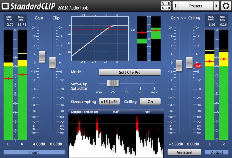 [母带限制削波效果器]SIR Audio Tools Standard CLIP v1.5.058 [WiN, MacOSX]-vst音频站