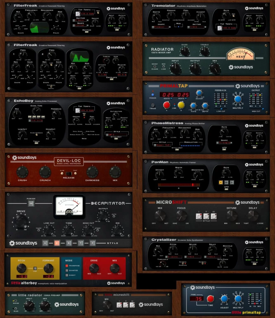 [声音玩具效果器套装] SoundToys v5.0.1.10839 [WiN]-vst音频站