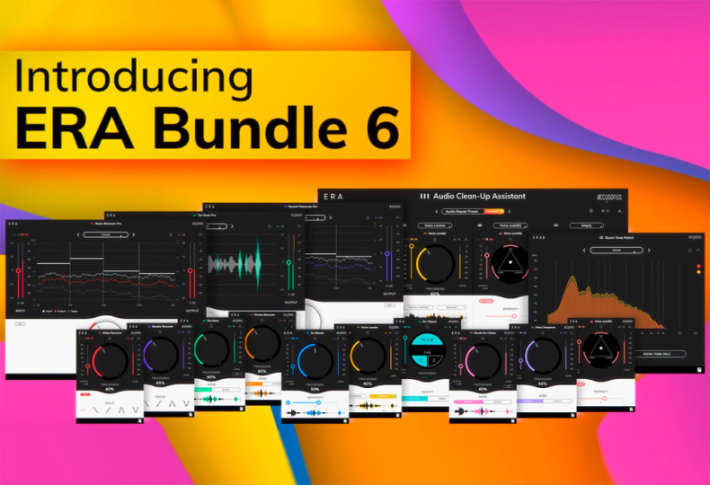 音频修复&语音转换插件捆绑包]Accusonus ERA v6.2.0 Bundle Pro & VoiceChanger v1.3.1 [WiN, MacOSX]-vst音频站