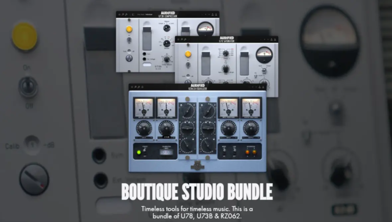 [老式母带混音效果器插件包]Audified Boutique Studio Bundle Revision1 2024.2.27 [WiN]-vst音频站
