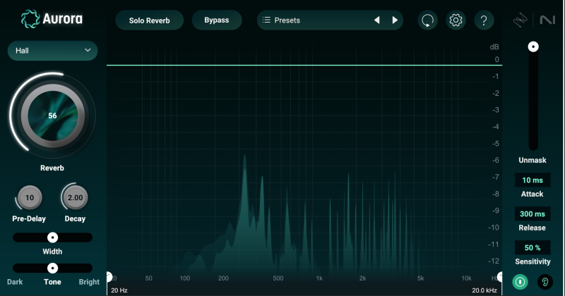 [智能混响插件]iZotope Aurora v1.0.0 [WiN、Mac]-vst音频站