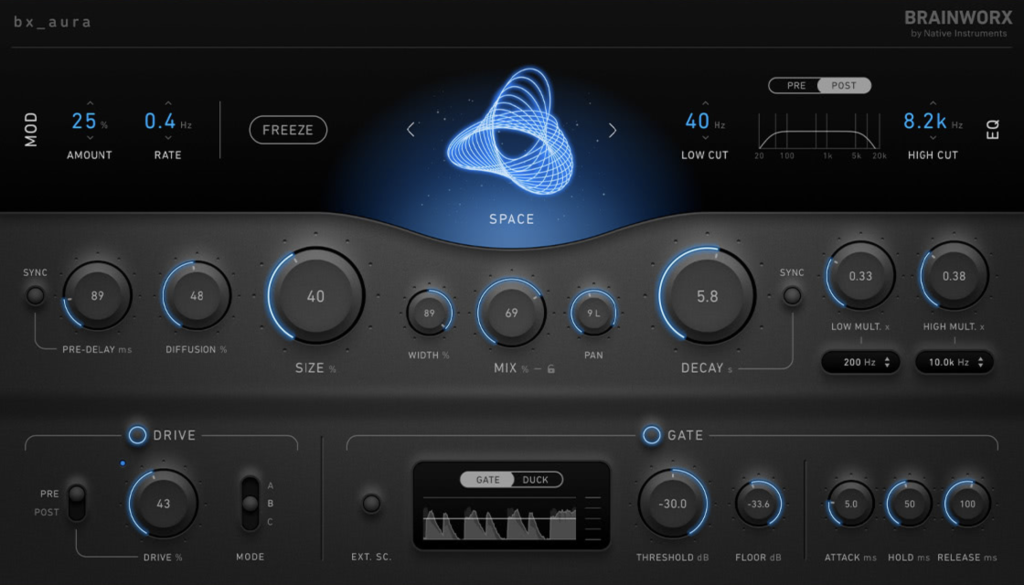 [创意混响插件]Plugin Alliance Brainworx bx_aura v1.1.0 [WiN, MacOSX]-vst音频站