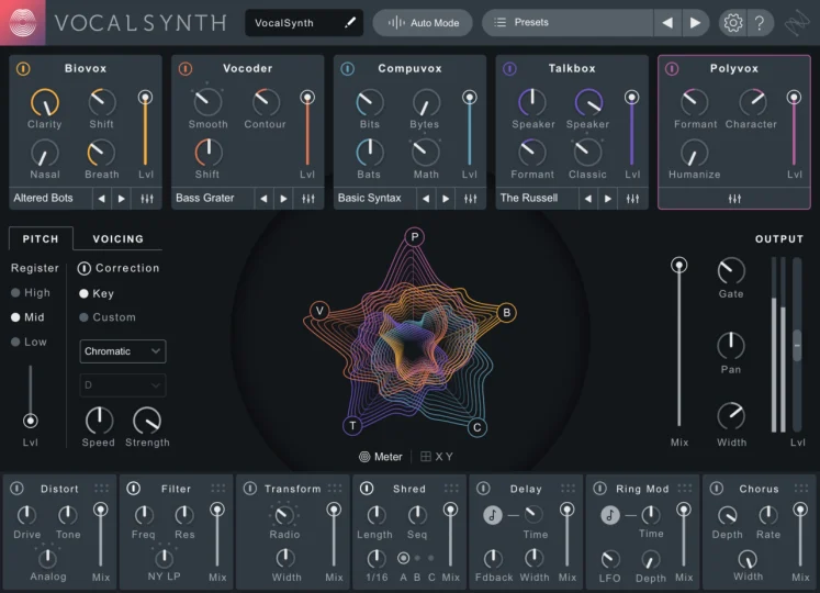 [电音人声合成效果器]iZotope VocalSynth 2 v2.7.0/ v2.6.1 [WiN, MacOSX]-vst音频站
