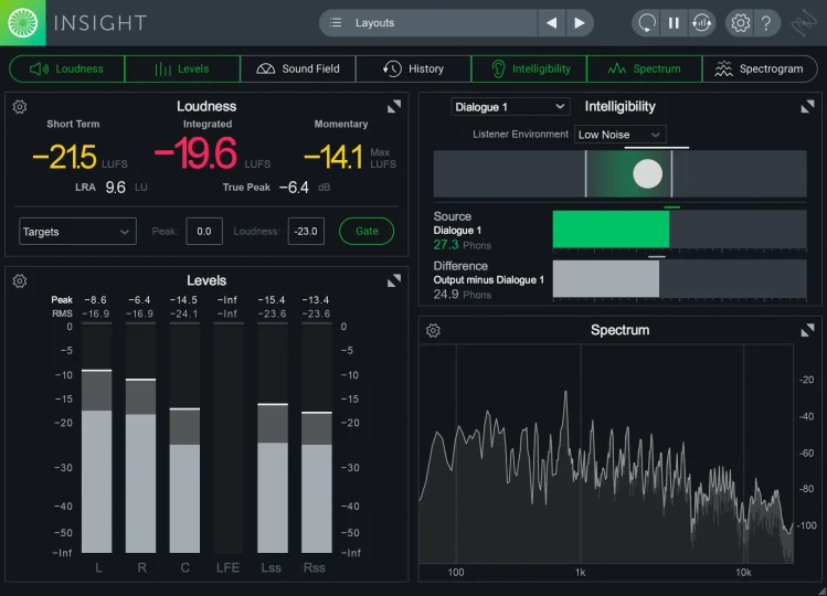 [频谱响度综合分析插件]iZotope Insight 2 v2.6.0.350/ v2.4.0 [WiN、Mac]-vst音频站