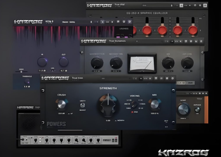 综合效果插件合集]Kazrog Plugins Collection v2024.11 [WiN, MacOSX]-vst音频站