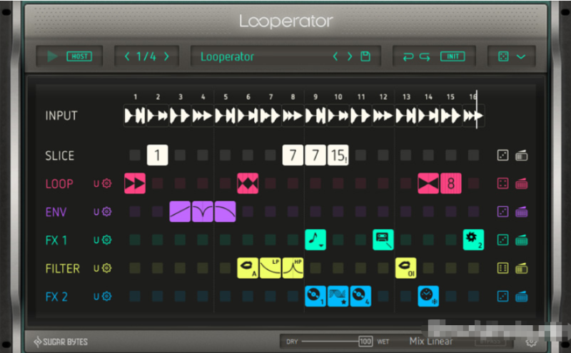 [乐句处理插件]Sugar Bytes Looperator v1.1.1/ v1.1.0 [WiN、Mac]-vst音频站
