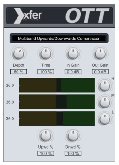 [EDM多段压缩器插件]Xfer Records OTT v1.37 x64 x86 VST VST3 AU AAX [WiN, MacOSX]-vst音频站