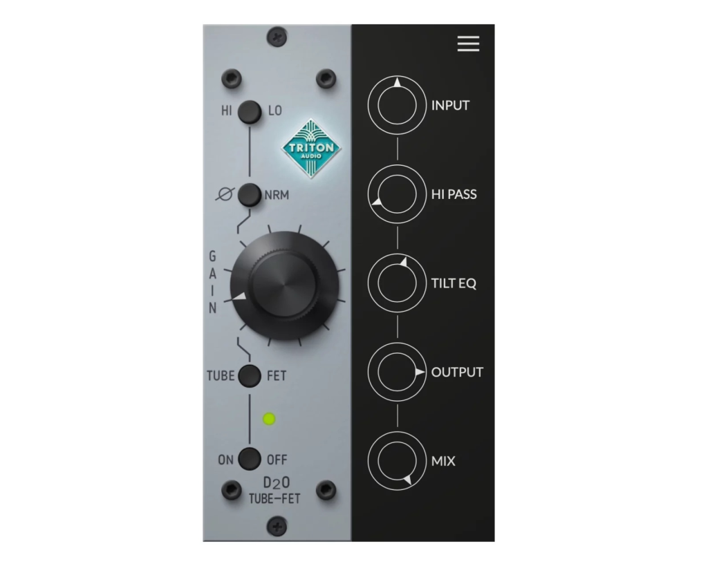 [麦克风前置放大器插件]Triton Audio D2O v1.0.3 [WiN, MacOSX]-vst音频站