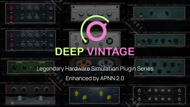 [12 合 1 三体AI传奇硬件模拟效果器完整套装]Three-Body Technology Deep Vintage v1.0.3 R2R [WiN, MacOSX]-vst音频站