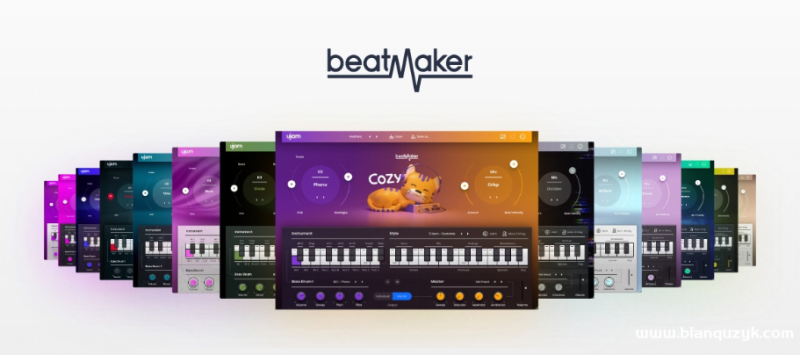 【15套各种风格电子鼓机套装】UJAM Beatmaker Bundle 2025.6 WIN-vst音频站