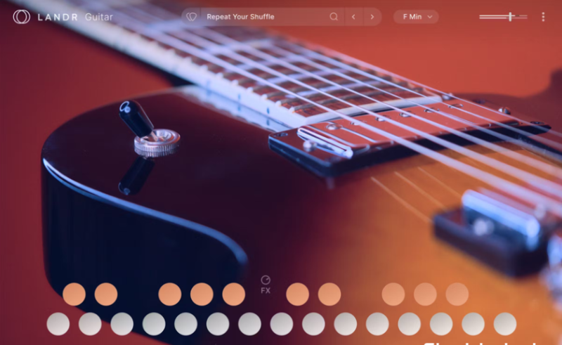 LANDR LANDR Guitar v1.1.5 [虚拟吉他乐器插件] [WiN]-vst音频站