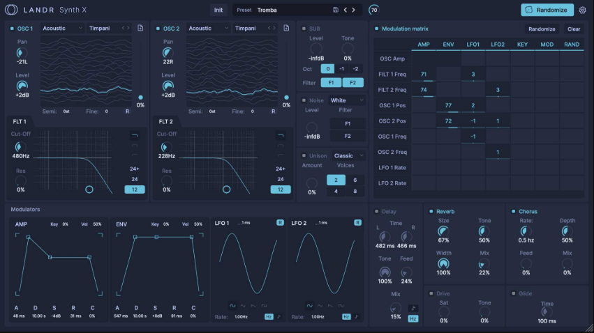 LANDR Synth X v1.0.33 [尖端波表合成器] [WiN]-vst音频站