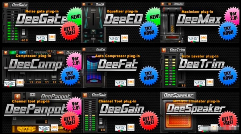Dotec-Audio All Products v1.8.1 [响度最大化等插件套装] [WiN, MacOSX]-vst音频站