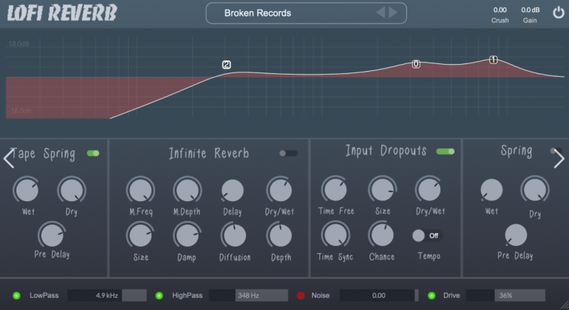 Clark Audio Lofi Reverb v1.0.2 REGGED [低保真复古混响效果器] [WiN, MacOSX]-vst音频站