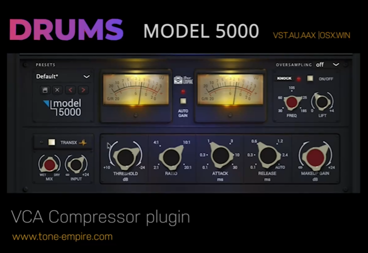 Tone Empire Model 5000 v2.5 [重低音混音母带压缩器] [WiN]-vst音频站