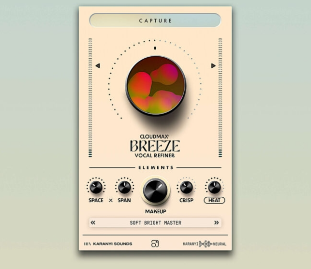 Karanyi Sounds Cloudmax Breeze v1.0 REGGED [人工智能人声处理器] [WiN, MacOSX]-vst音频站