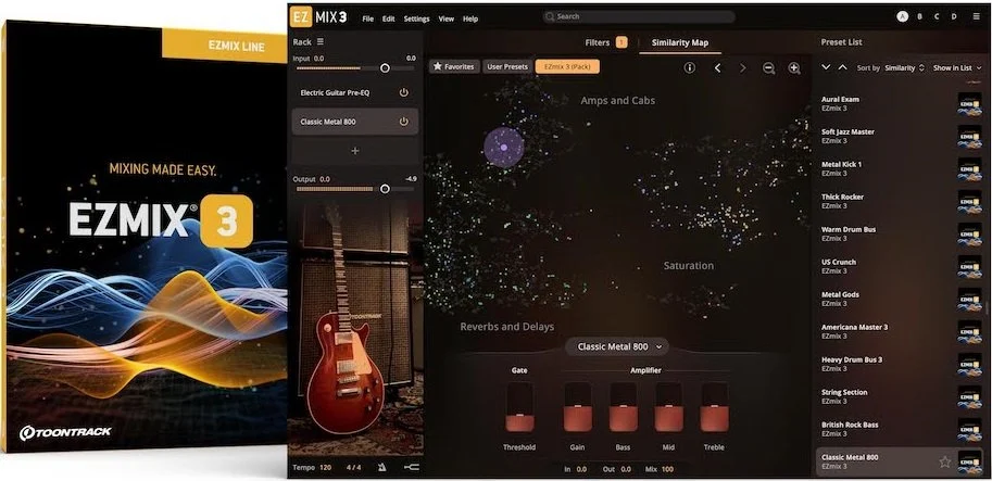 Toontrack EZmix Bundle v3.2.0.CE – V.R [傻瓜式混音母带效果器] [WiN, MacOSX]-vst音频站