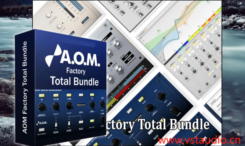 A.O.M Factory Total Bundle v1.18.6 U2B-MORiA [超级综合效果器插件合集] [MacOSX]-vst音频站