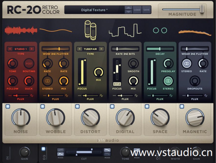 XLN Audio RC-20 Retro Color v1.3.5.1 v1.3.4 [最好的复古创意效果插件] [WiN, MacOSX]-vst音频站