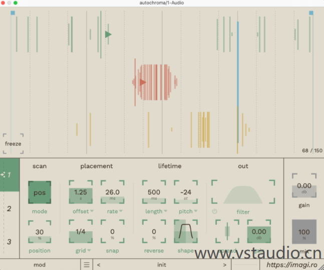Imagiro Autochroma v1.25.5 [多功能颗粒效果器] [WiN, MacOSX]-vst音频站