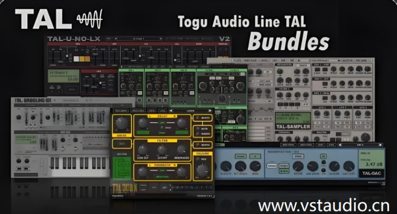 Togu Audio Line Plugins Bundle v2025.1 [10个合成器&效果器合集] [WiN, MacOSX, LiNUX]-vst音频站