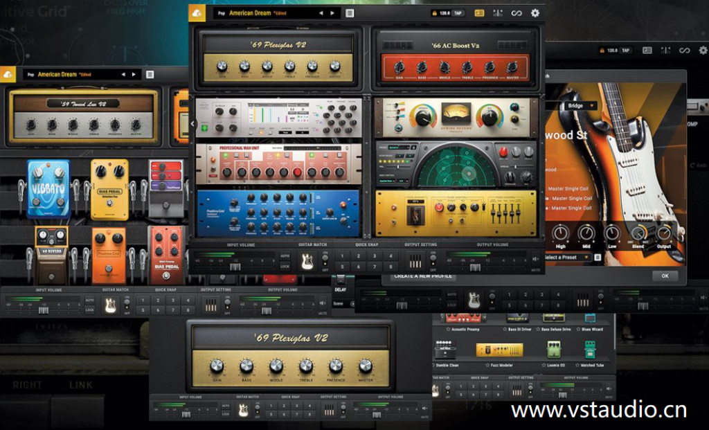 Positive Grid BIAS FX2 AMP2 Pedal [吉他效果器完整版3件套] [WiN, MacOSX]（4.56GB+)-vst音频站