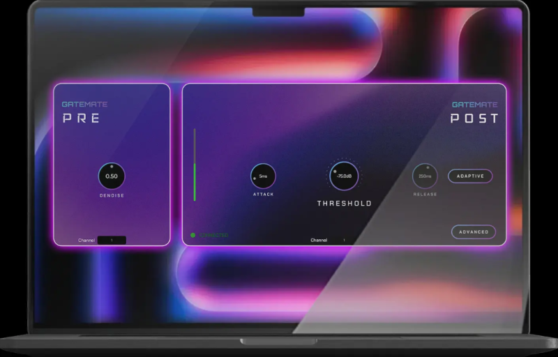 Aurora DSP GateMate v1.1.0/ v1.0.0 [完美创新降噪插件] [Win、MacOSX]-vst音频站