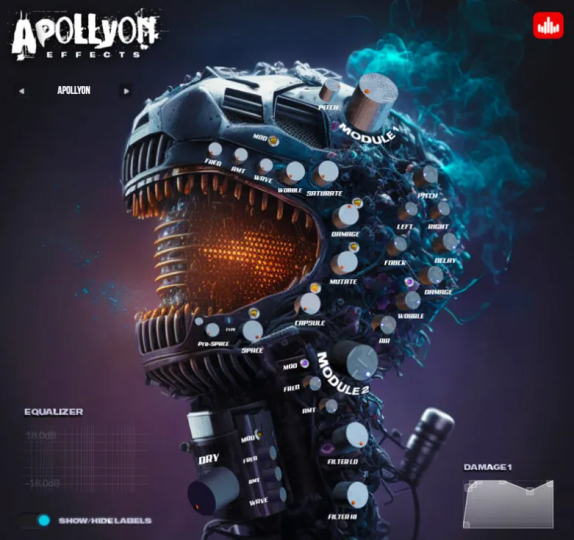 ProducerSources APOLLYON v9.1.8 [创意破坏失真多种效果器] [WiN]-vst音频站