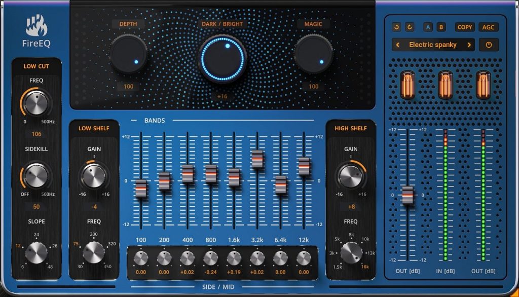 FireSonic FireEQ v2.0 [EQ均衡器] [WiN]-vst音频站