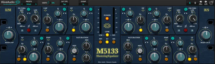 Kiive Audio M5133 Incl Keys v1.0.2 [母带处理均衡器插件] [WiN, MacOSX]-vst音频站