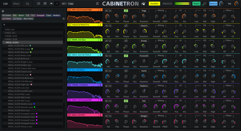 [三体终极脉冲响应加载器吉他音箱模拟器]Three-Body Technology Cabinetron v1.1.5 [WiN, MacOSX]-vst音频站