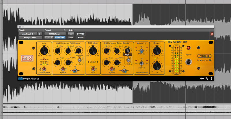 [饱和失真插件]Plugin Alliance Vertigo VSM-3 v1.10.1 [MacOSX]-vst音频站