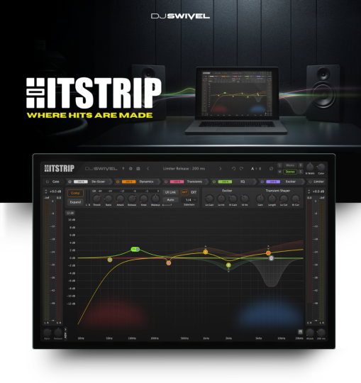 [有史以来最出色的通道条]DJ Swivel HitStrip v1.1.1 Incl Patched and Keygen-R2R [WiN]-vst音频站