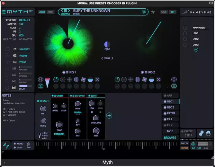 [全新AI合成器插件]Tracktion Software Dawesome Myth v1.59 [MacOSX]-vst音频站
