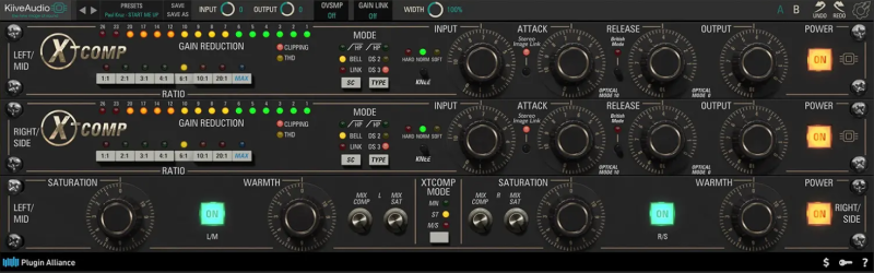 [FET压缩器]Plugin Alliance Kiive Audio XTComp v1.0.2 [WiN]-vst音频站