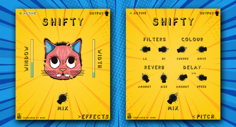 [终极音调变换器和fx插件]Mors Shifty Multi FX Pitchshifter Plugin v1.0.0 [WiN, MacOSX]-vst音频站