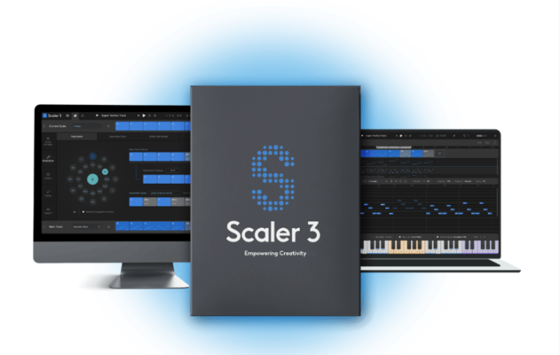 [革命性智能和弦插件] Scaler Music Scaler 3 v3.1.3 Regged-R2R [WiN]-vst音频站