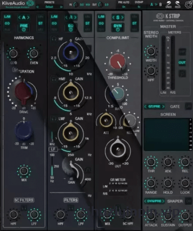 [终极三合一通道条插件]Kiive Audio KStrip v1.0.0 [WiN, MacOSX]-vst音频站