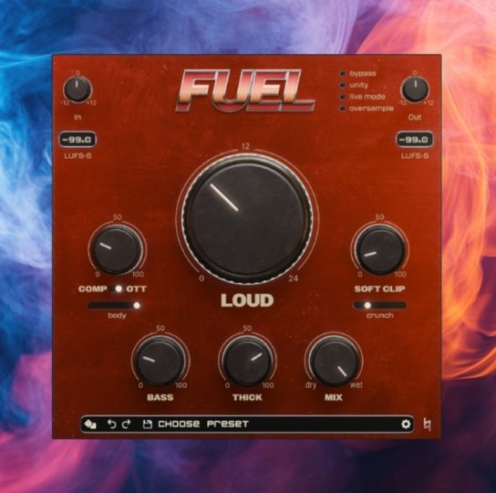 [直播母带必备牛货：音效增强效果插件] Musik Hack FUEL v1.0.10 [WiN]-vst音频站