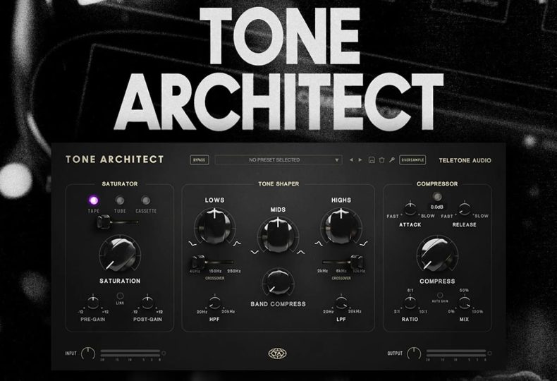 [强大的三位一体声音塑造插件]Teletone Audio Tone Architect v1.0.0 REGGED [WiN, MacOSX]-vst音频站