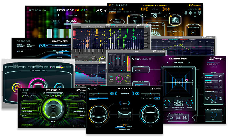 [重磅：UNVEIL消除混响等插件合集]Zynaptiq Plugin Bundle 2025-04 [MacOSX]-vst音频站