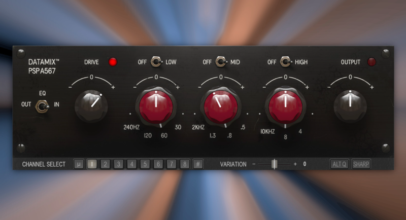 [控制台均衡器]PSPaudioware PSP Datamix A567 v1.0.0 [MacOSX]-vst音频站